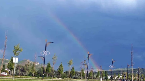 Sivas’ta Hava Değişiklikleri Görsel Şölen Sunuyor