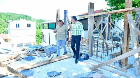 Kestel'de Çok Amaçlı Salon Yapımı Devam Ediyor