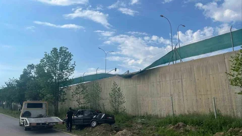 Alkollü Sürücü Askeri Birliğe Uçtu