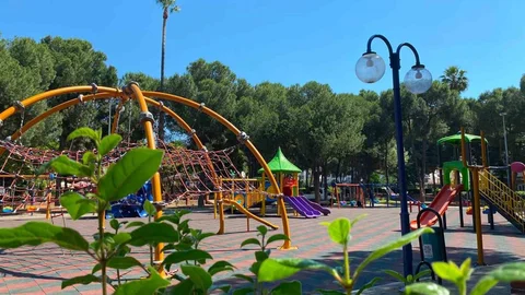 Aydın’da Atatürk Parkı’na Yenileme Çalışması