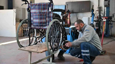 Manisa'da Engellilere Ücretsiz Destek Hizmeti