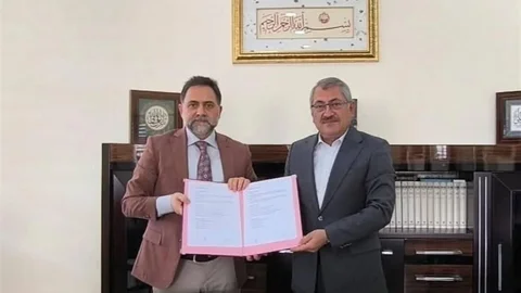 Erzurum'da Müftülük ve Belediye Protokolü