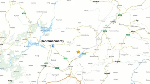 Kahramanmaraş'ta 4.4 Büyüklüğünde Deprem Olmuştu