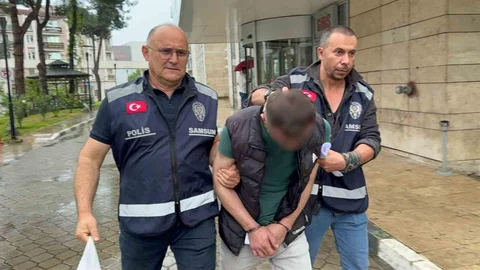 Samsun'da Eşine Şiddet Uygulayan Koca Tutuklandı
