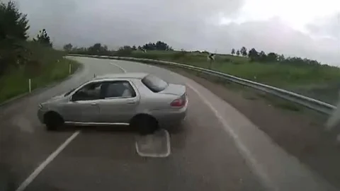 Karabük'te Trafik Kazası Görüntüleri Yayınlandı