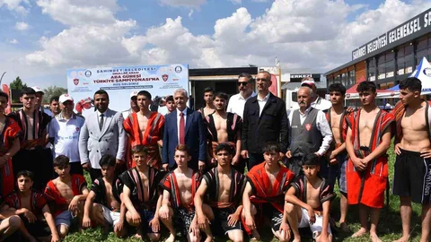 Okul Sporları Aba Güreşi Şampiyonası Başladı