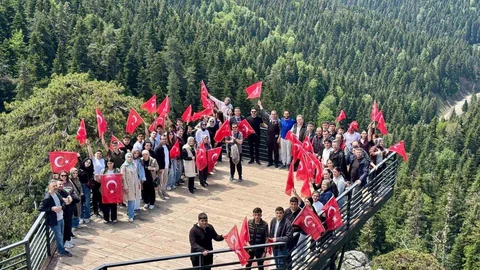 Kastamonu'da Gençlik Yürüyüşü Düzenlendi