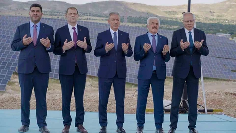 Mardin'de Güneş Enerjisi Santrali Açılışı