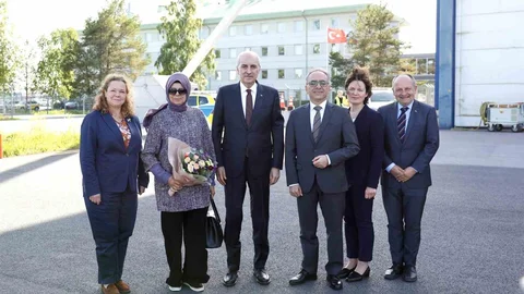Kurtulmuş İsveç'te Resmi Temaslarda Bulundu
