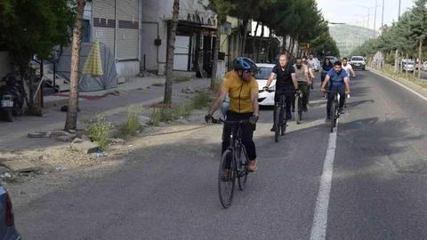 Dicle'de Sağlıklı Yaşam İçin Pedal Çevrildi