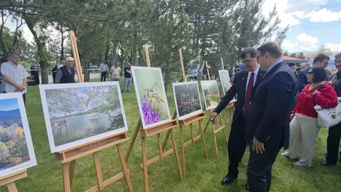 Kütahya'da Kadının Gözüyle Doğanın Dili Sergisi Açıldı