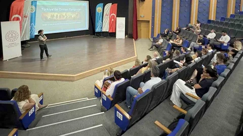 Öğretmenlere Orman Yangınları Eğitimi Verildi