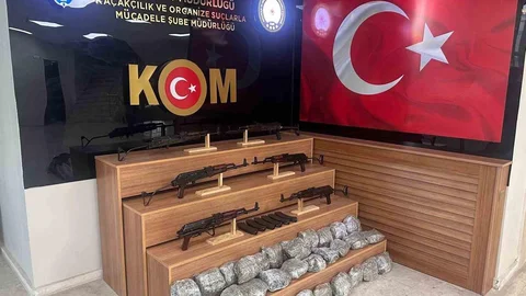 Şanlıurfa'da Silah ve Uyuşturucu Operasyonu