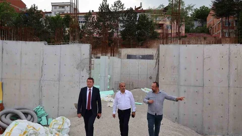 Bilecik’te Yeni Eğitim Kurumu İnşaatı Devam Ediyor