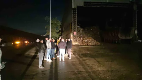 Samsun'da Demir Çelik Fabrikasında İş Kazası