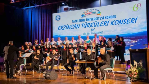 Erzincan'da Türkü Ziyafeti