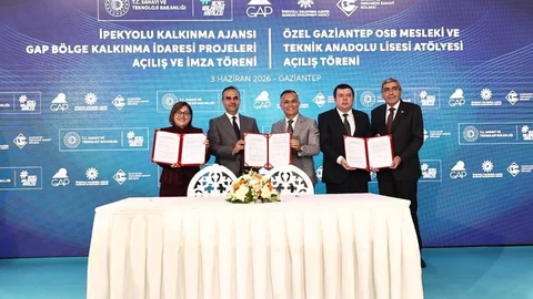 Yeni Kalkınma Projeleri Gaziantep'te İmzalandı