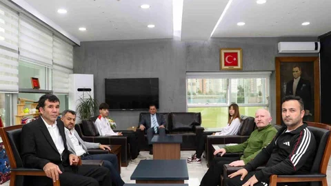 Kayseri'de Şampiyon Sporcuların Ziyareti