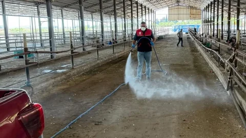 Havran'da Biyogüvenlik Önlemleri Alındı