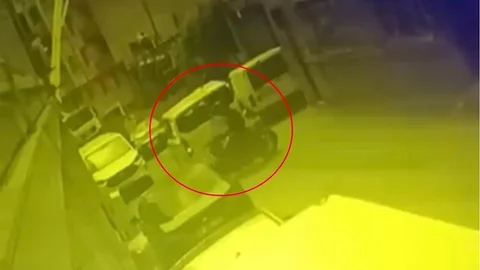 Tekirdağ'da Görünmez Kaza Kameralara Yansıdı