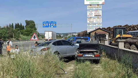 Keşan'da Trafik Kazası: 2 Yaralı