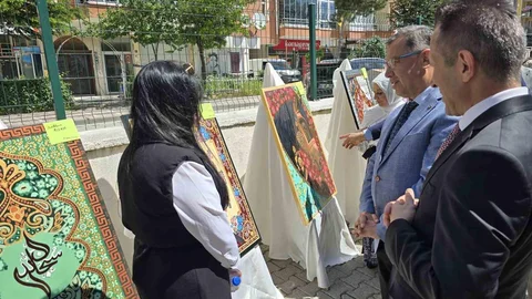 Hayat Boyu Öğrenme Haftası Sergisi Yozgat'ta