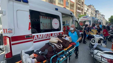 Nazilli'de Yaya Geçidinde Kaza
