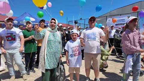 Rize'de Balonlar Uçtu