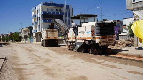 Adıyaman'da Yol Çalışmaları Sürüyor