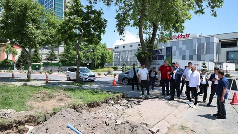 Melikgazi'de Fatih Parkı Yenileniyor