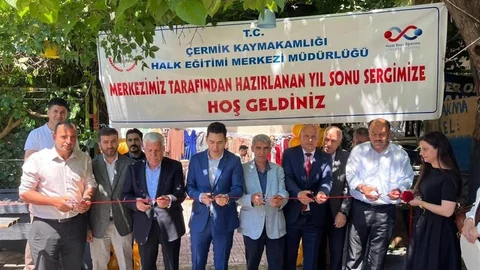 Çermik'te Kadınların Emeği Sergilendi