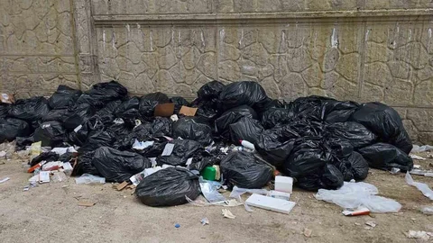 Hasköy Devlet Hastanesi’nde Çöp Sorunu