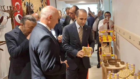 Çorum'da El Emeği Ürünler Sergilendi
