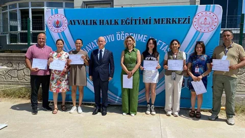 Ayvalık’ta AHEM Sergisi Yoğun İlgi Gördü