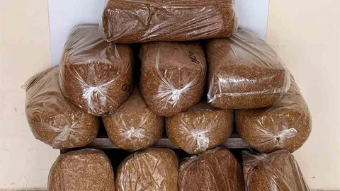 Bafra'da Kaçak Tütün Operasyonu