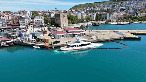 Sinop'ta Lüks Yatın Su Alma Nedeni Açıklandı