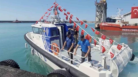 Kastamonu'da Şehit Polis Anısına Bot Hizmete Alındı
