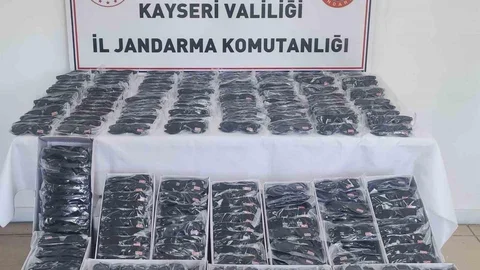 Kayseri'de Kaçak Gözlük Operasyonu