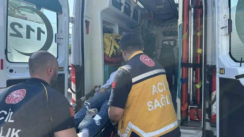 Tekirdağ'da Motosiklet Kazası