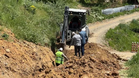 Yüksekova'da Doğal Gaz Hattı Çalışmaları Başladı