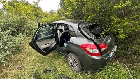 Ayvacık'ta Trafik Kazası Meydana Geldi