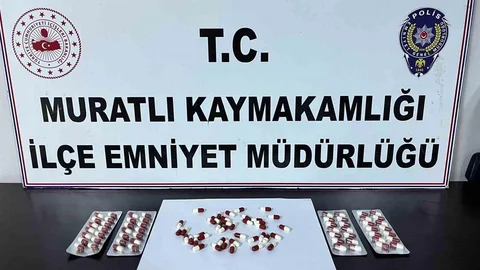 Muratlı'da Ruhsatsız Tüfek ve Uyuşturucu Ele Geçirildi