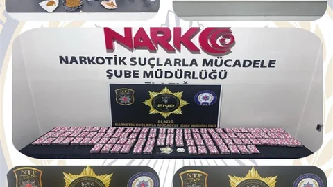 Elazığ'da Uyuşturucu Operasyonları Yapıldı
