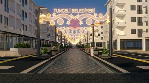 Tunceli'de Yeni Yaşam Alanı Oluşuyor
