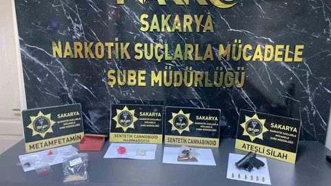Sakarya'da Uyuşturucu Operasyonu