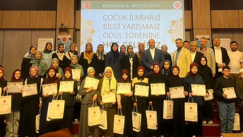 Kütahya’da Çocuk İlmihali Yarışması Sonuçlandı