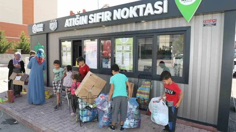 Konya'da 2668 Ton Atık Geri Dönüşüme Kazandırıldı