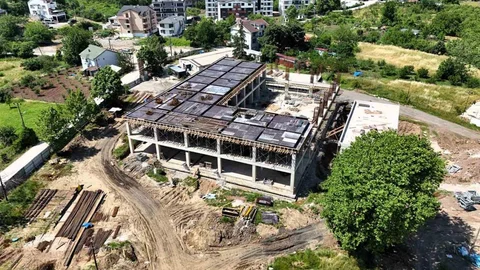 Gölcük'te Yeni Spor Kompleksi İnşaatı
