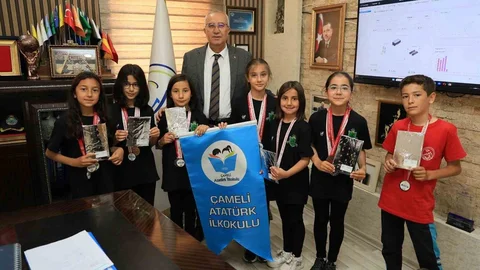Çamelili Minik Atletlerden Övgüye Değer Başarı
