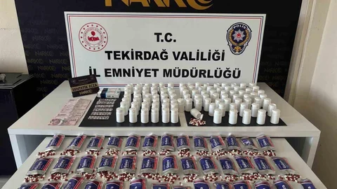 Tekirdağ'da Zehir Tacirlerine Operasyon